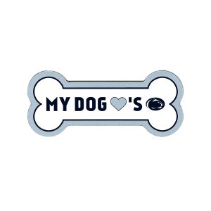 magnet My Dog Loves Penn State Athletic Logo image